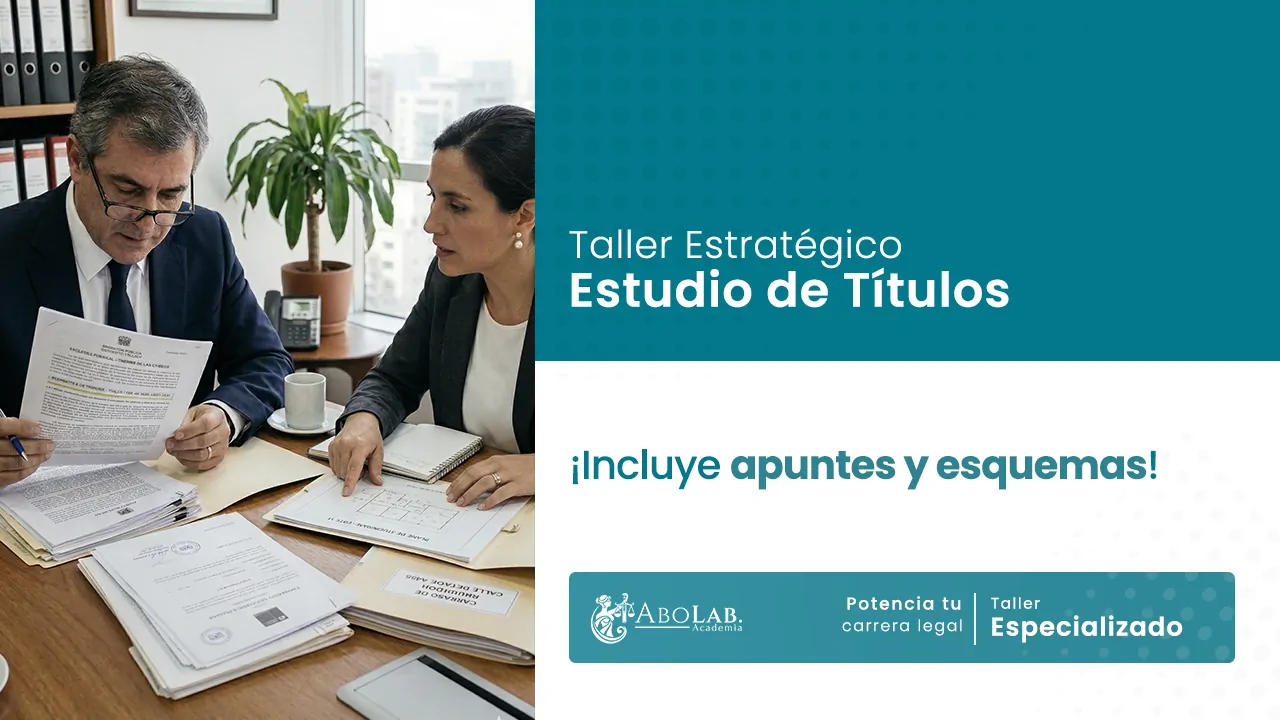 Taller Estratégico de Estudio de Títulos - Análisis Jurídico, Detección de Riesgos y Elaboración de Informe Profesional